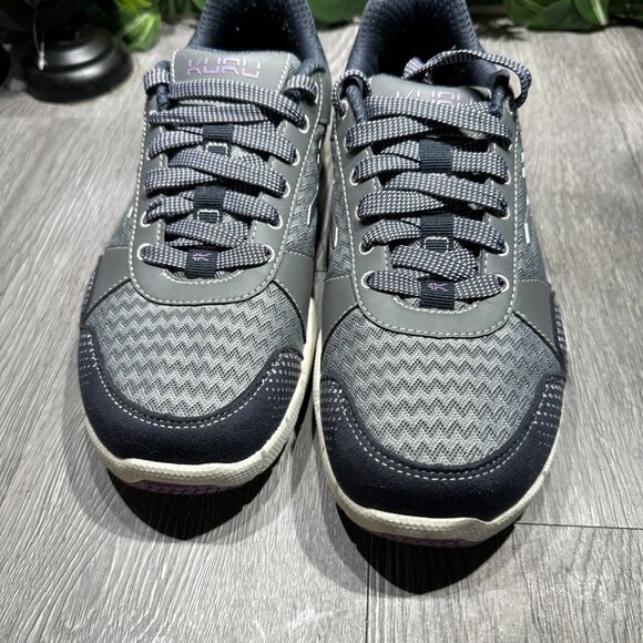 Kuru Quantum Gray Mesh Running Trainer Plantar Orthopedic  Women's US 9 Wide - Picture 3 of 9